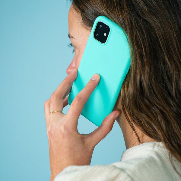 imoshion Coque Couleur Apple iPhone 12 (Pro) - Vert menthe