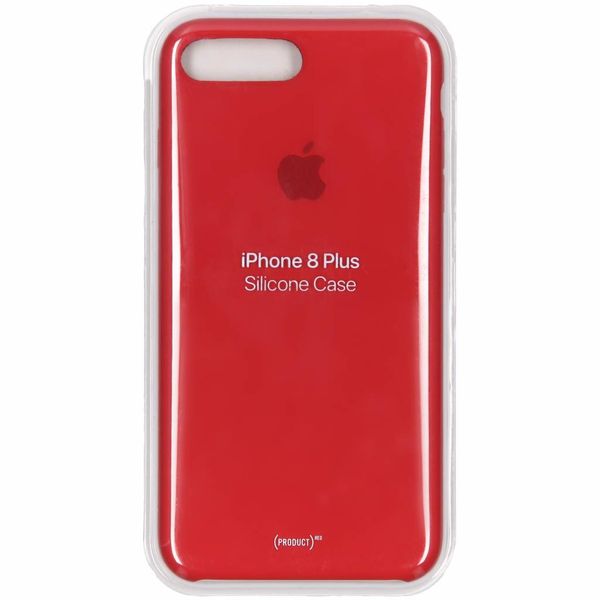 Apple Coque en silicone Apple iPhone 8 Plus / 7 Plus - Red