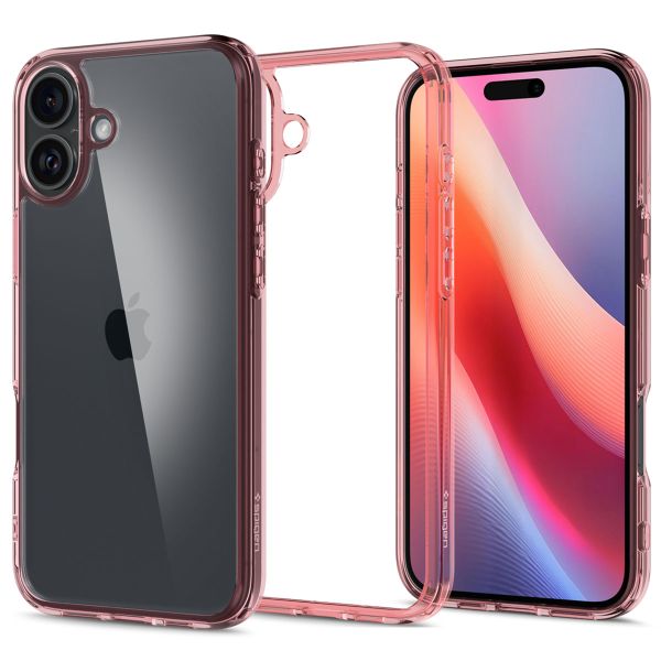 Spigen Coque Ultra Hybrid Apple iPhone 16 - Rose Crystal