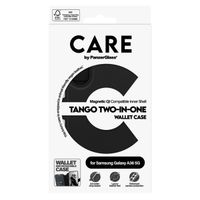 CARE by PanzerGlass Étui de télephone portefeuille Tango 2 en 1 avec MagSafe Samsung Galaxy A36 - Black