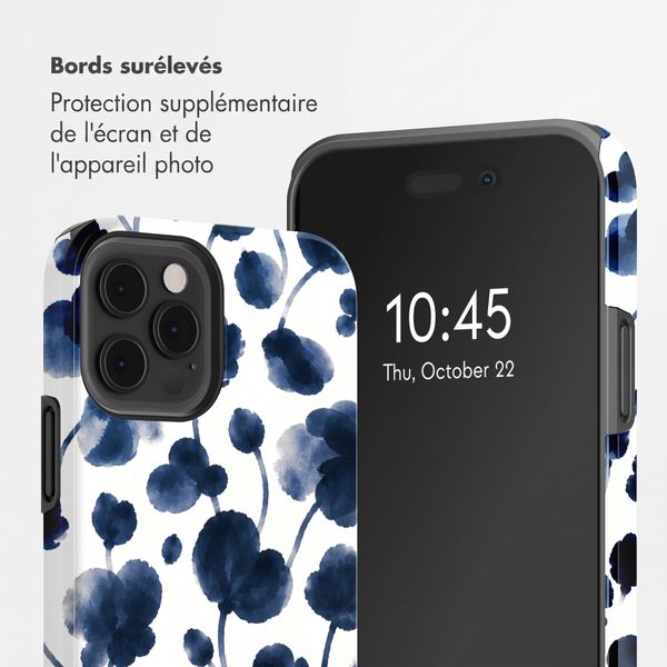 Selencia Coque arrière Vivid Apple iPhone 12 (Pro) - Midnight Blossom