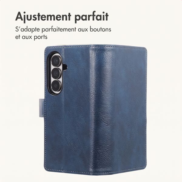 imoshion Étui de télephone portefeuille de luxe Samsung Galaxy Z Fold 8 Ultra - Bleu foncé