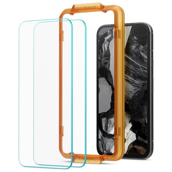 Spigen Protection d'écran en verre trempé AlignMaster Cover Google Pixel 8a