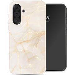 Selencia Coque arrière Vivid Samsung Galaxy A36 / A56 - Golden Beige Marble