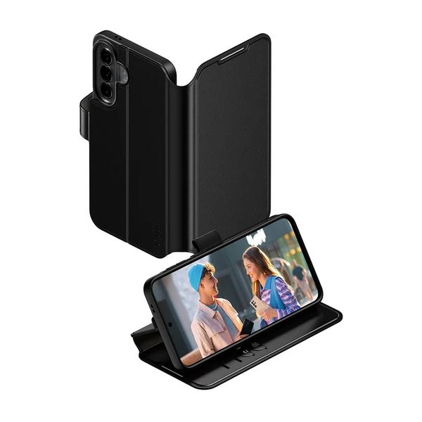 CARE by PanzerGlass Feature Wallet Case w. Kickstand avec MagSafe Samsung Galaxy A57 (5G) - Noir