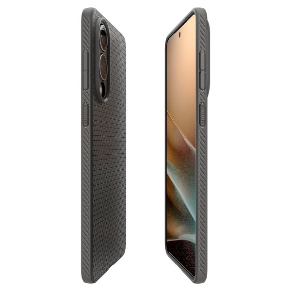 Spigen Coque Liquid Air™ Samsung Galaxy S25 Edge - Marble Gray
