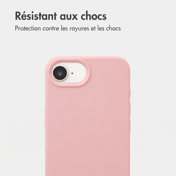 imoshion Coque arrière Texture Apple iPhone 17e / 16e - Rose