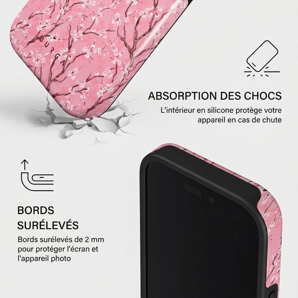 Burga Coque Tough MagSafe Apple iPhone 16 - Sakura
