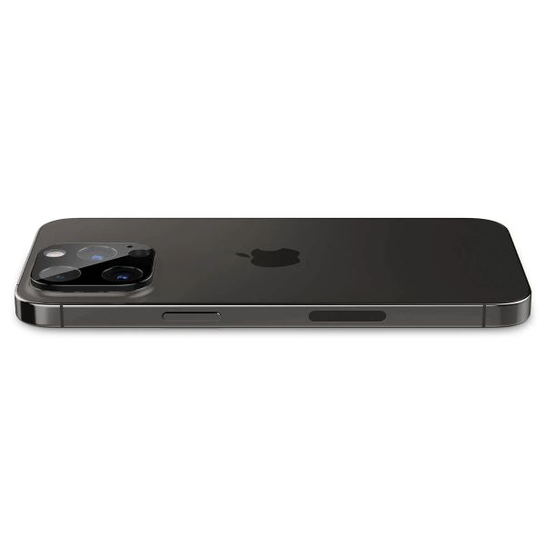 Spigen Optik Lens Protector - Protection complète de la caméra (lot de 2) Apple iPhone 14 Pro / 14 Pro Max - Noir