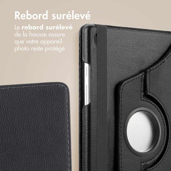 imoshion Coque tablette rotatif à 360° Samsung Galaxy Tab A8 - Noir