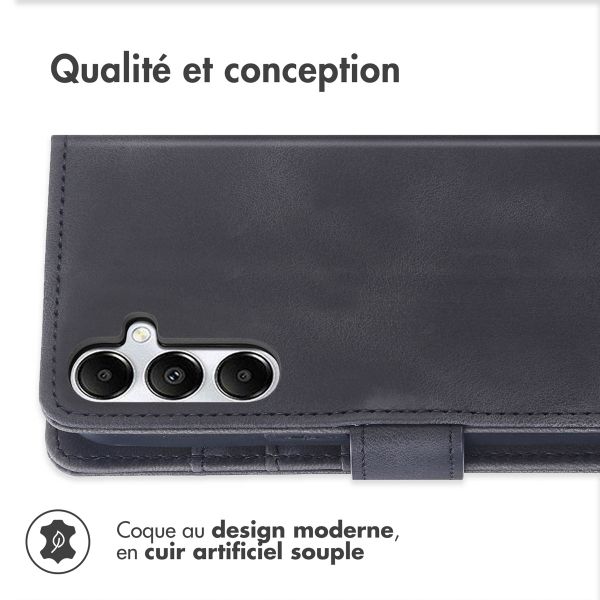 imoshion Etui de télephone portefeuille avec cordon Samsung Galaxy A17 (5G) / (4G) - Noir