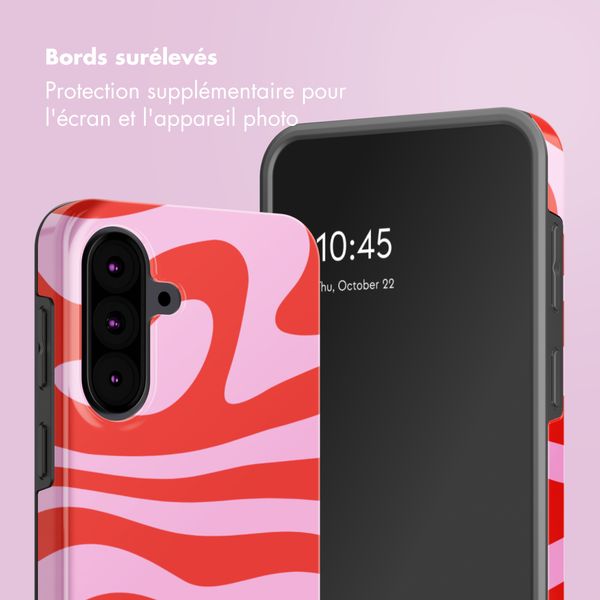 Selencia Coque arrière Vivid Samsung Galaxy A37 (5G) - Dream Swirl Pink