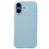 imoshion Coque arrière Texture Apple iPhone 16 - Bleu clair