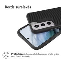 imoshion Rugged Hybrid Carbon Case Samsung Galaxy S22 - Noir