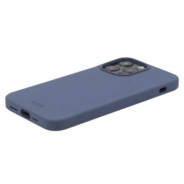 Holdit Coque Silicone Apple iPhone 15 Pro - Pacific Blue