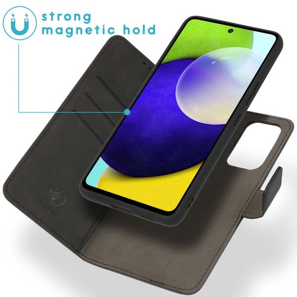 imoshion Etui de télephone luxe 2-en-1 amovible Samsung Galaxy A53 - Noir