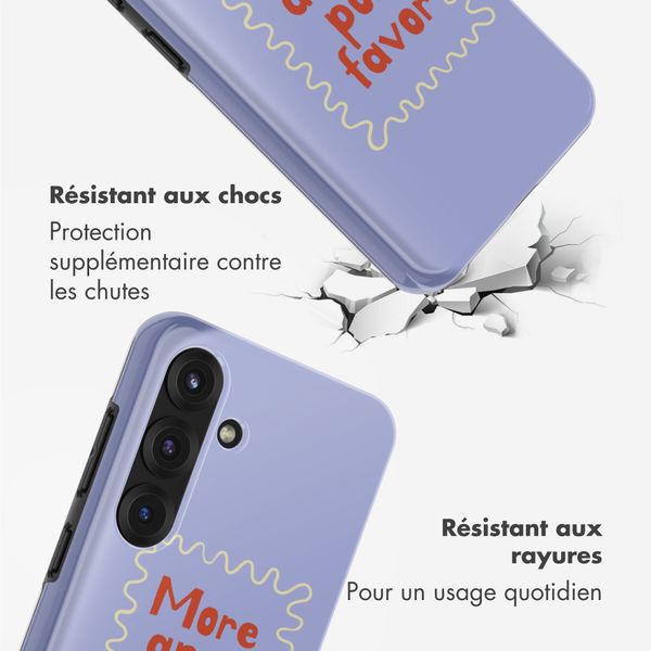 Selencia Coque arrière Vivid avec MagSafe Samsung Galaxy S25 - More Amor