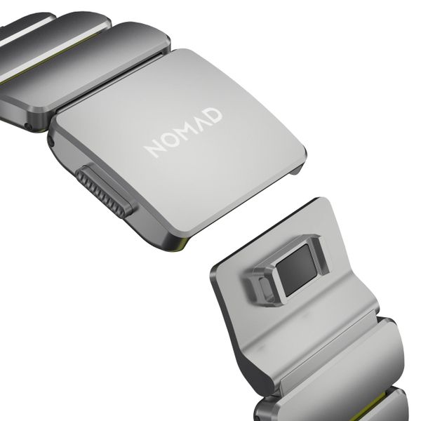Nomad Bracelet Stratos Apple Watch | 44/45/46/49 mm - Volt / Natural Titanium