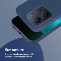 imoshion Coque Couleur Xiaomi Redmi 15C (5G) - Bleu foncé