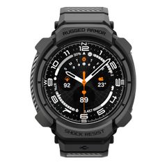 Spigen Coque Rugged Armor™ Pro Samsung Galaxy Watch Ultra 2 (47 mm) - Matte Black