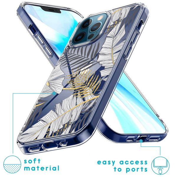 imoshion Coque Design Apple iPhone 12 (Pro) - Glamour Botanic