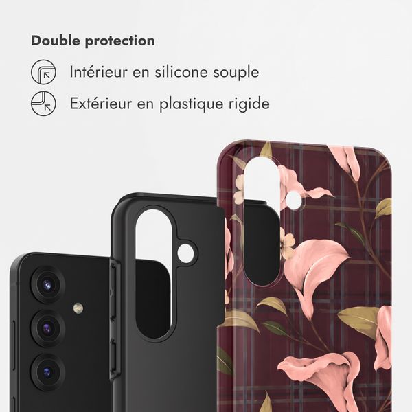 Selencia Coque arrière Vivid Samsung Galaxy S25 - Autumn Muse