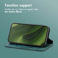 imoshion Étui de téléphone portefeuille Slim Fairphone 6 - Vert foncé