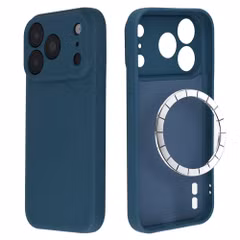 imoshion Coque Couleur avec MagSafe Apple iPhone 18 Pro / 17 Pro - Bleu foncé