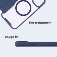 imoshion Bookcase transparente avec MagSafe Apple iPhone 14 / 13 - Bleu