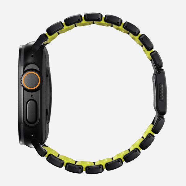Nomad Bracelet Stratos Apple Watch | 44/45/46/49 mm - Volt / Black Titanium
