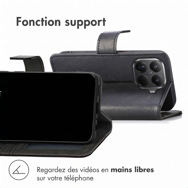 imoshion Étui de télephone portefeuille de luxe Xiaomi 17T - Noir