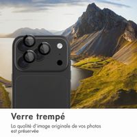 imoshion Lot de 2 protections d'objectif de caméra pour Apple iPhone 18 Pro / 18 Pro Max - Noir