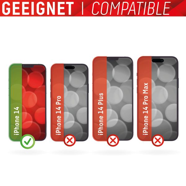 Displex Protection d'écran en verre trempé Privacy Apple iPhone 13 / 13 Pro / 14
