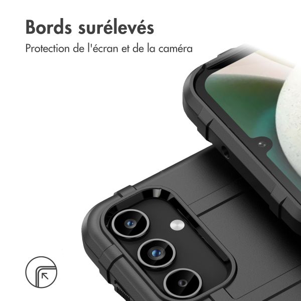imoshion Coque Rugged Shield Samsung Galaxy A15 (5G/4G) - Noir