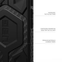 UAG Coque arrière Monarch Pro Apple iPhone 16 - Carbon Fiber