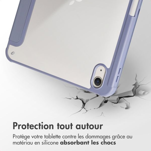 imoshion Coque tablette Origami Apple iPad 11 (2025) 11 pouces A16 / iPad 10 (2022) 10.9 pouces - Lavender