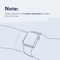 Apple Bracelet Solo tressé Apple Watch | 44/45/46/49 mm - Taille 6 - Magenta