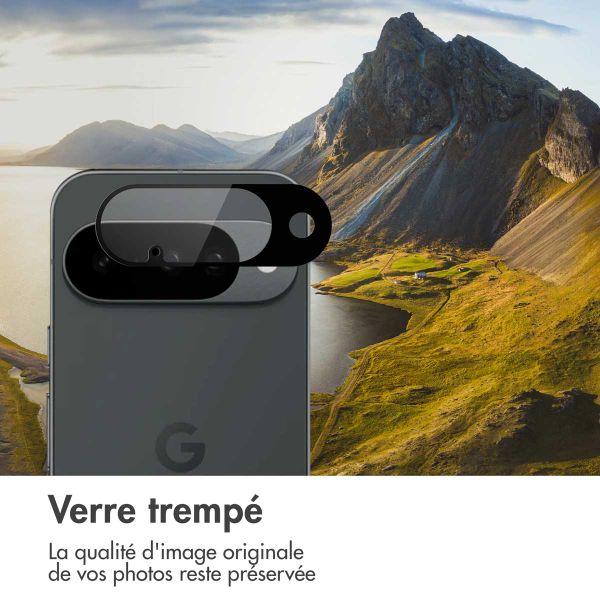 imoshion Protection Caméra en verre trempé 2 Pack Google Pixel 10 - Noir