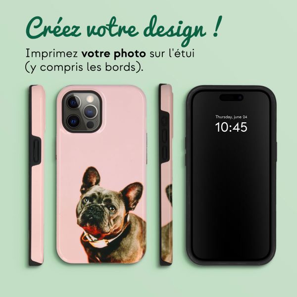 Concevez votre propre coque Tough Apple iPhone 12 Pro Max - Blanc