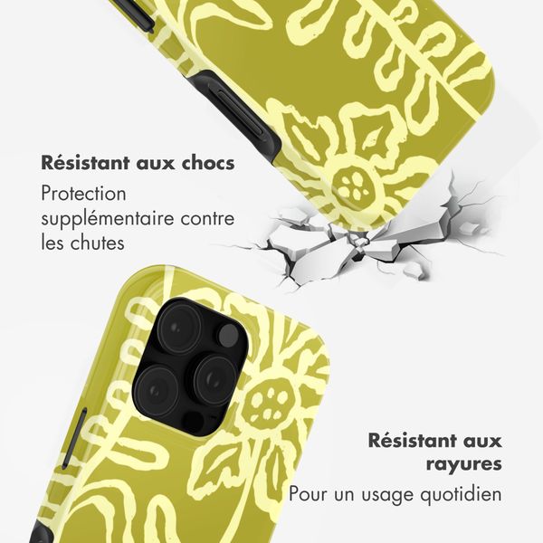 Selencia Coque arrière Vivid Apple iPhone 16 Pro - Chalky Bloom