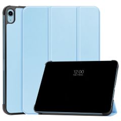 imoshion Coque tablette Trifold Apple iPad 11 (2025) 11 pouces A16 / iPad 10 (2022) 10.9 pouces - Bleu clair