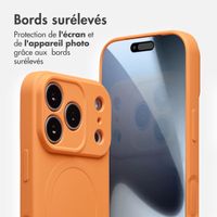 imoshion Coque Couleur avec MagSafe Apple iPhone 17 Pro - Orange