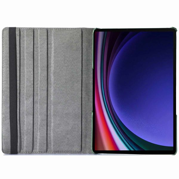 imoshion Coque tablette rotatif à 360° Samsung Galaxy Tab S9 11.0 pouces / S10 Lite / S10 FE / S9 FE 10.9 pouces - Vert