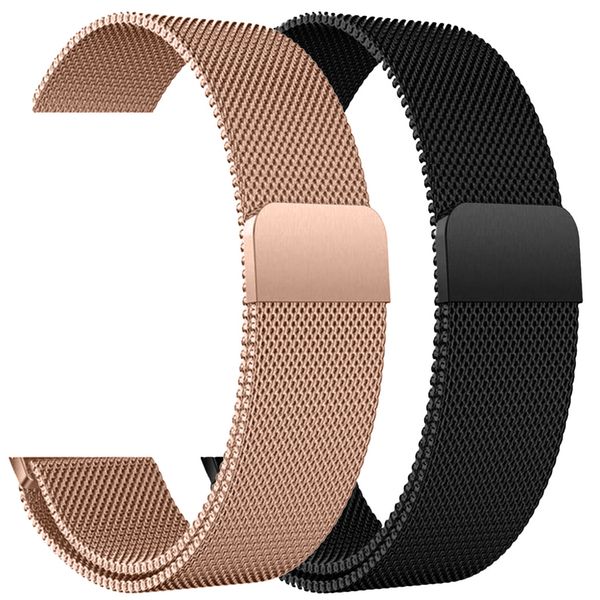 imoshion Bracelet milanais montre multipack Apple Watch | 38/40/41/42 mm - Noir & Rose