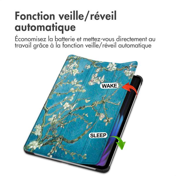 imoshion Coque tablette Design Trifold Xiaomi Pad 7 / 7 Pro / 8 / 8 Pro - Green Plant