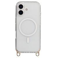 Selencia Coque arrière Rivièra MagSafe avec crochets amovibles Apple iPhone 17 - Transparent