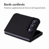 Accezz Coque Liquid Silicone avec MagSafe Apple iPhone Duo - Noir