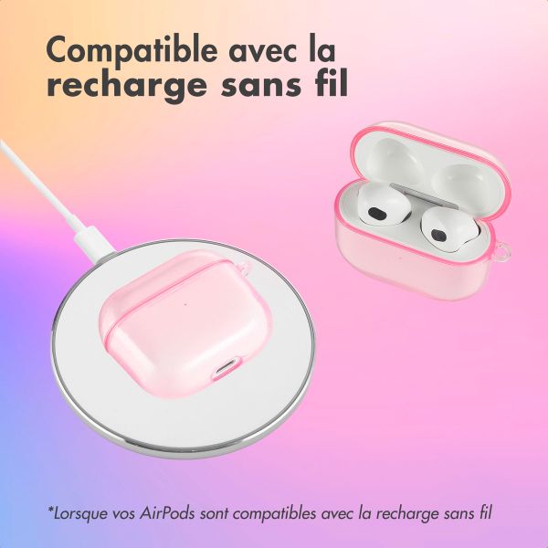imoshion Coque Néon Apple AirPods 3 - Rose