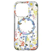 iDeal of Sweden Coque Clear MagSafe Apple iPhone 15 Pro Max - Artistic Garden