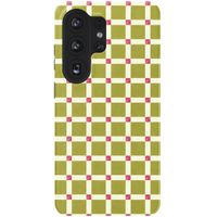 Selencia Coque arrière Vivid avec MagSafe Samsung Galaxy S26 Ultra - Check This Olive